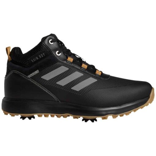 adidas s2g mid cut golf shoes black profile itempicture