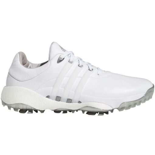 adidas tour360 infinity golf shoes white white silver gv7245 profile itempicture