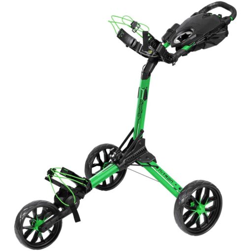 bagboy 2022 nitron auto open push cart lime black itempicture