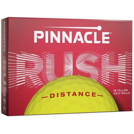 pinnacle rush 12 pack yellow golf balls 2019 itempicture