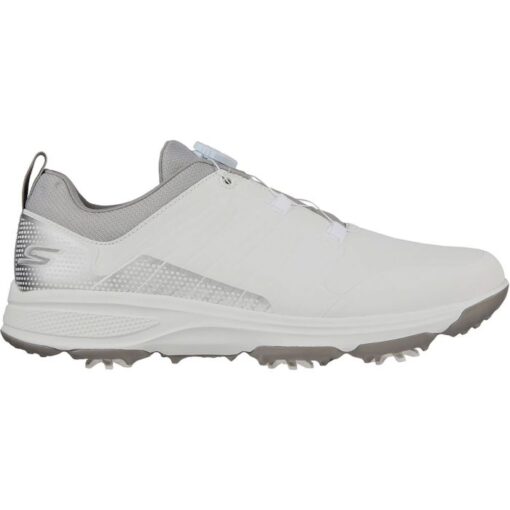 skechers go golf torque twist golf shoes white grey profile itempicture