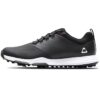 travismathew the ringer spiked golf shoes black profile itempicture